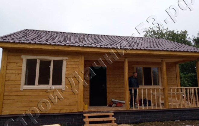 4 Брусовой дом ОД-8, 7×9, 63 м², Ленингрдаская область, Лодейнопольский район, ПГТ Свирьстрой (4)